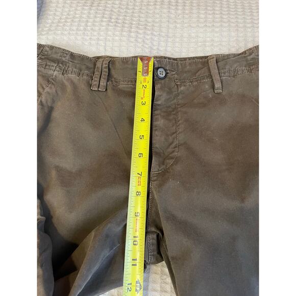 Vince Y2K Boho Straight Leg Cargo Style Olive Green Pants Size 30 - Picture 9 of 14